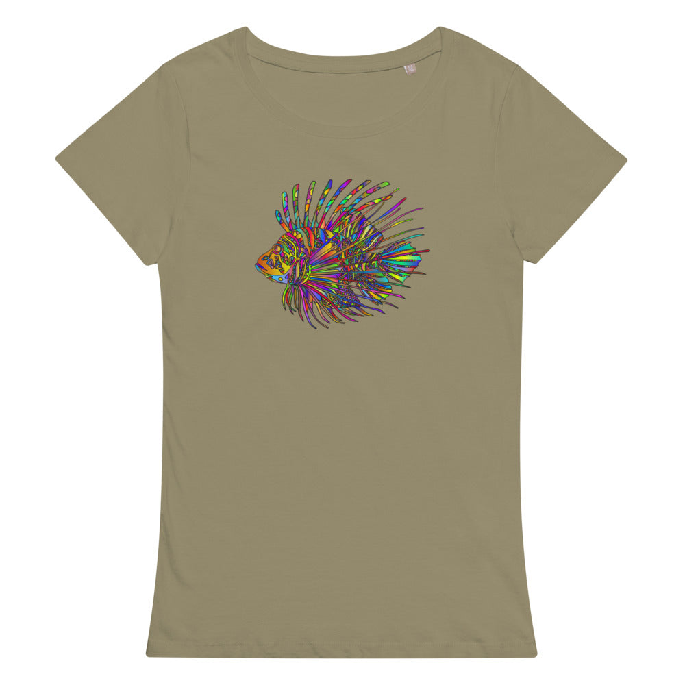 Multi Coloured Fish (Puffer) Women’s organic t-shirt