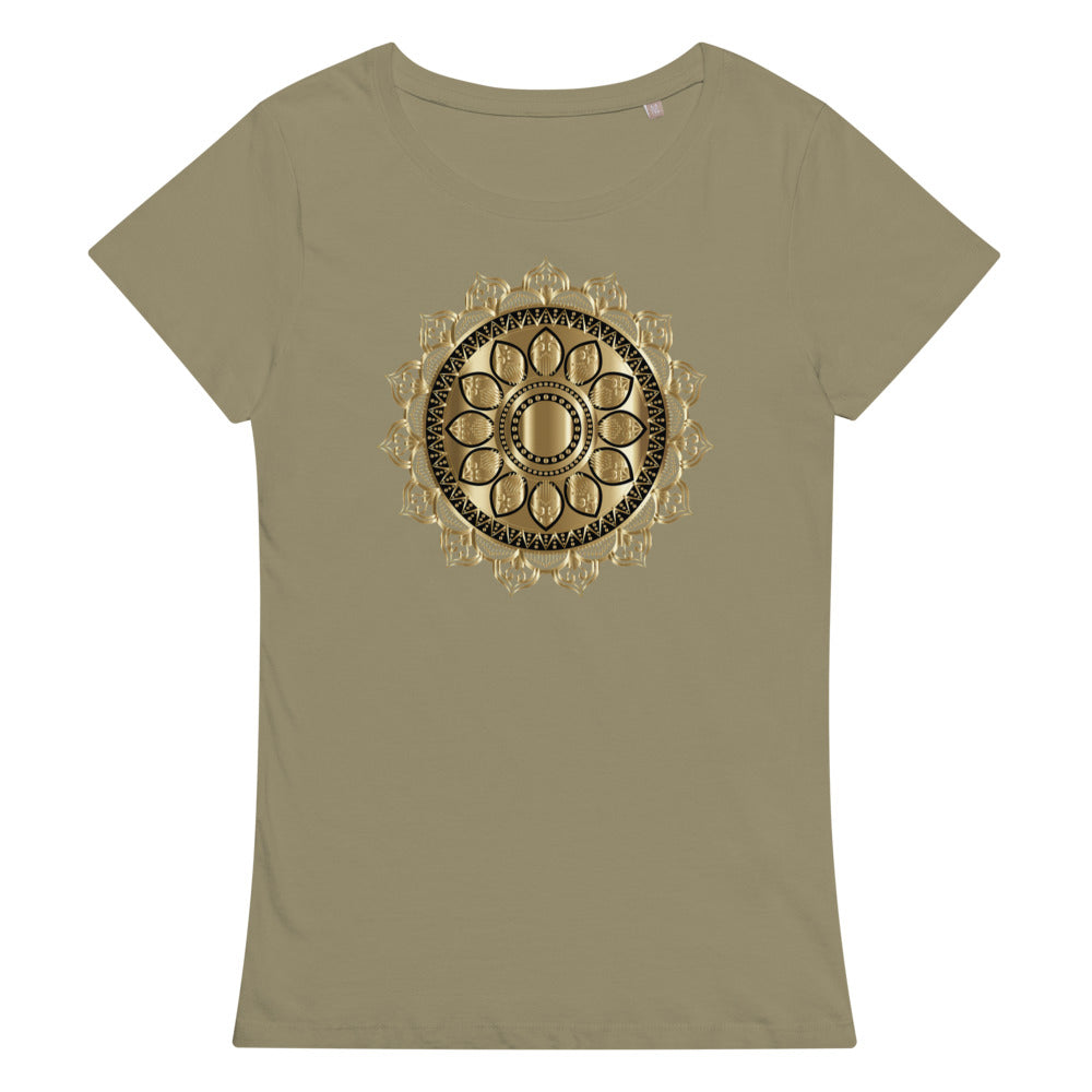 Golden Chakra Women’s organic t-shirt