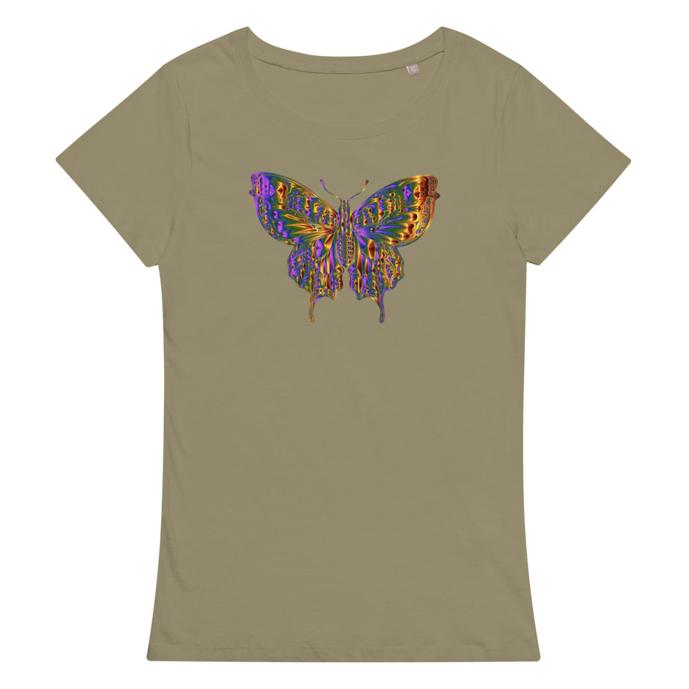 Multi Coloured Butterfly Women’s organic t-shirt