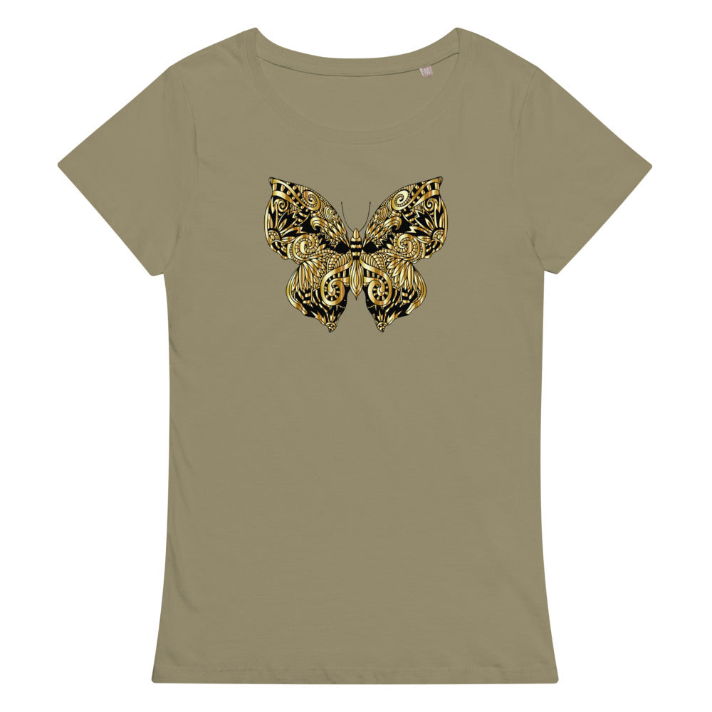 Golden Butterfly Women’s organic t-shirt