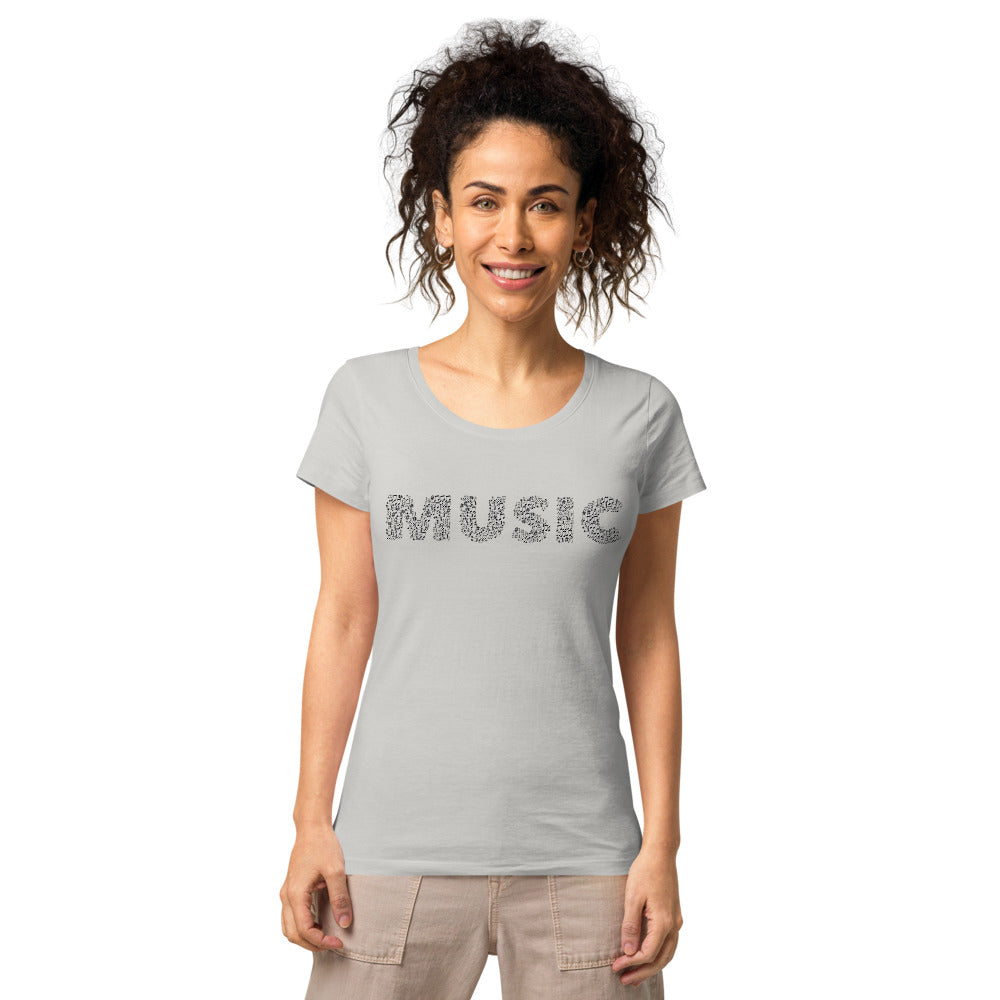 Music Women’s organic t-shirt