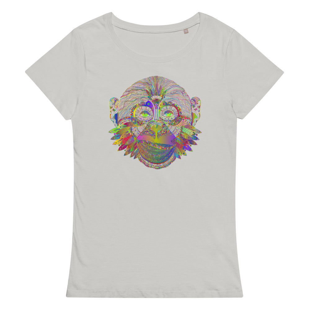 Multi Coloured Monkey Women’s organic t-shirt