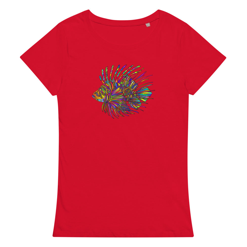 Multi Coloured Fish (Puffer) Women’s organic t-shirt