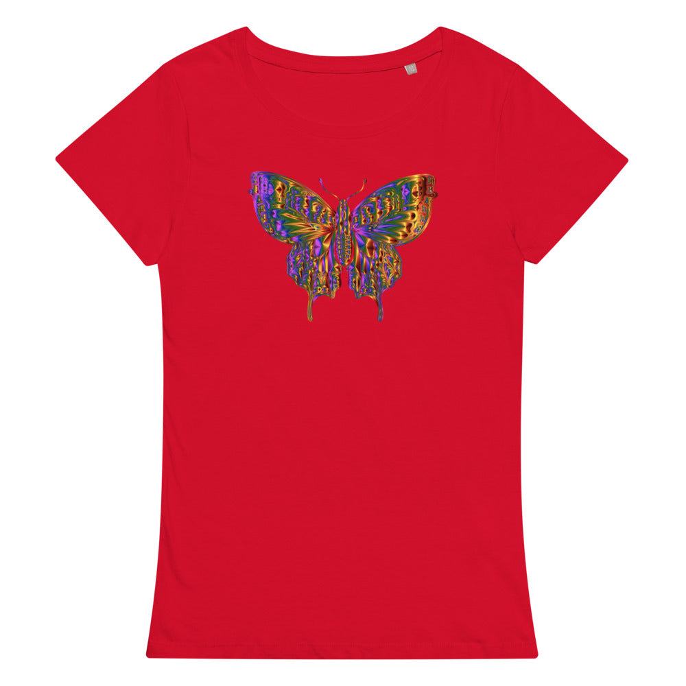 Multi Coloured Butterfly Women’s organic t-shirt