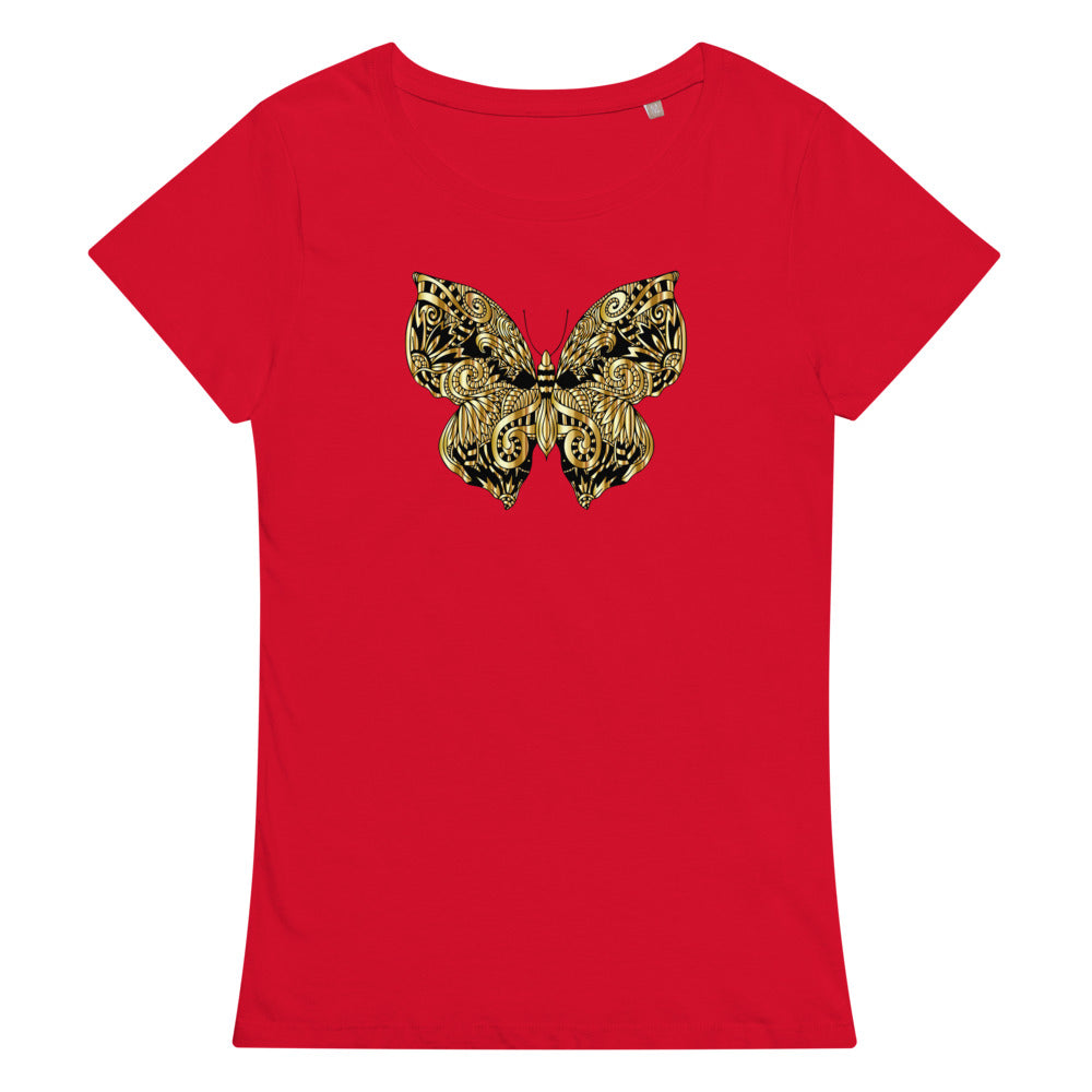 Golden Butterfly Women’s organic t-shirt