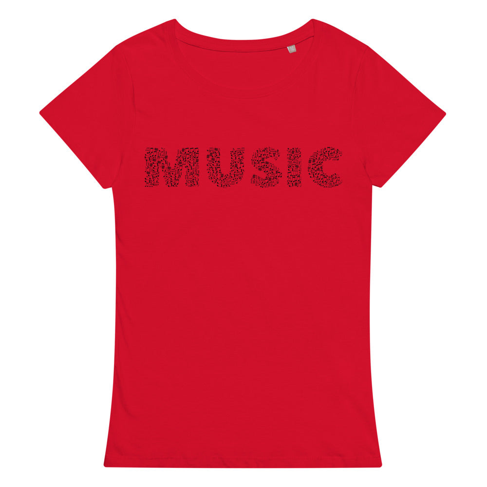 Music Women’s organic t-shirt