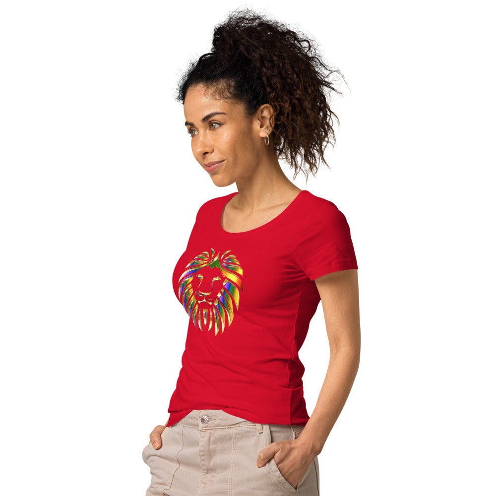 Lion in Colour Women’s organic t-shirt