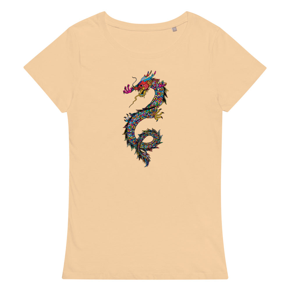 Multi Coloured Dragon Women’s organic t-shirt