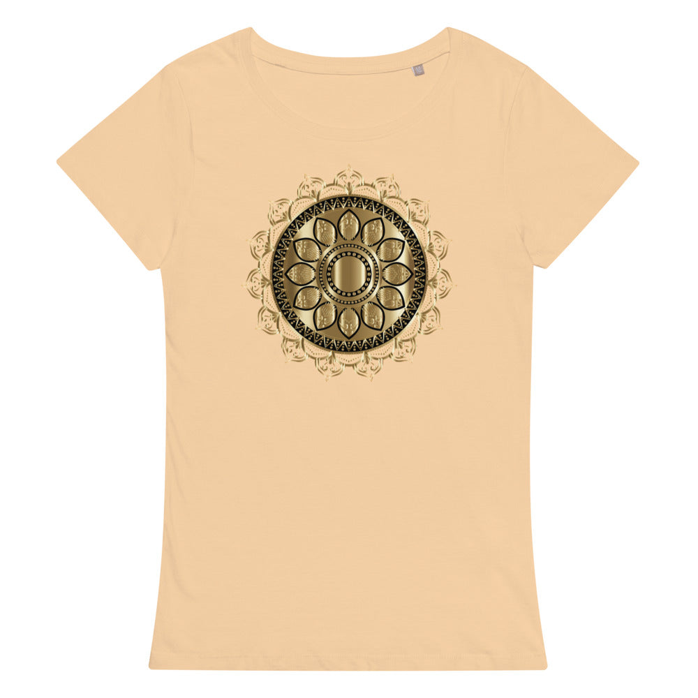 Golden Chakra Women’s organic t-shirt