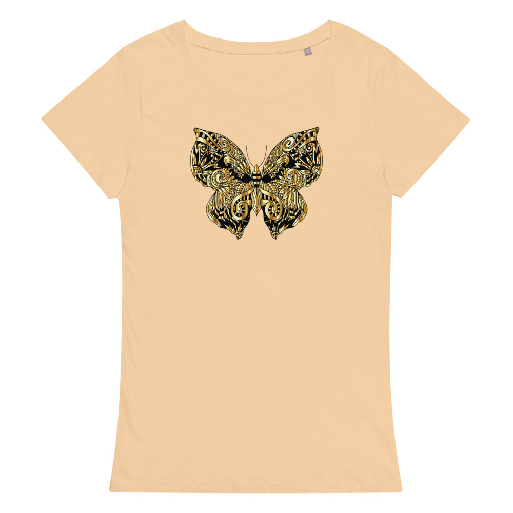 Golden Butterfly Women’s organic t-shirt