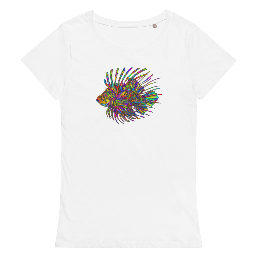 Multi Coloured Fish (Puffer) Women’s organic t-shirt