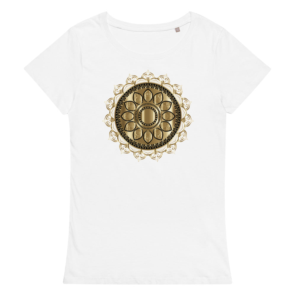 Golden Chakra Women’s organic t-shirt