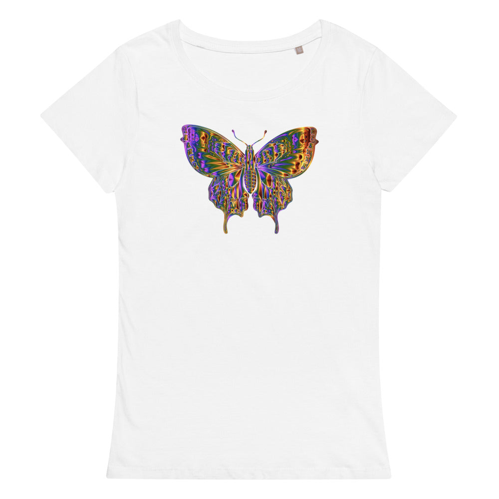 Multi Coloured Butterfly Women’s organic t-shirt