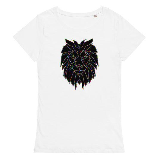 Multi Coloured Lion Women’s organic t-shirt