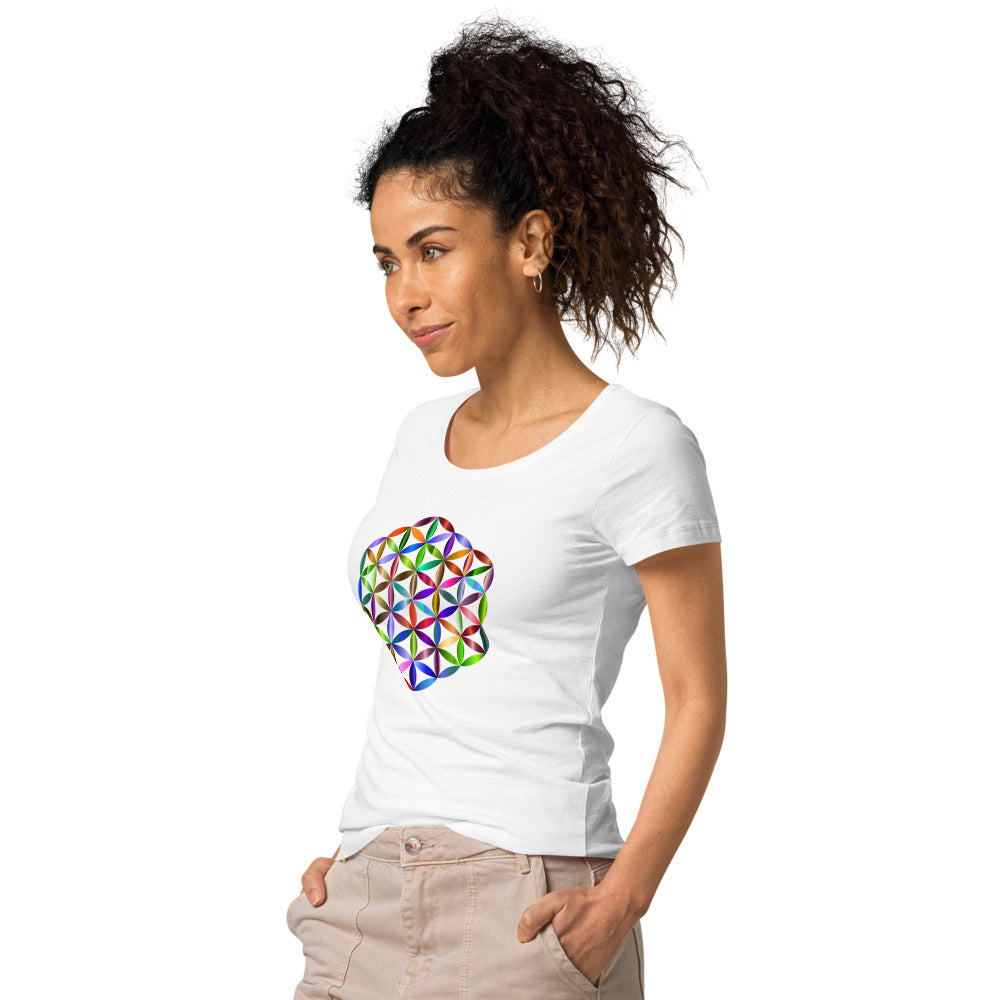 Colour Cube Women’s organic t-shirt